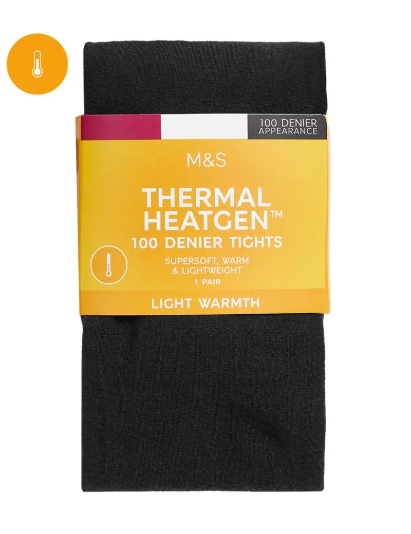 100 Denier Thermal Heatgen™ Opaque Tights