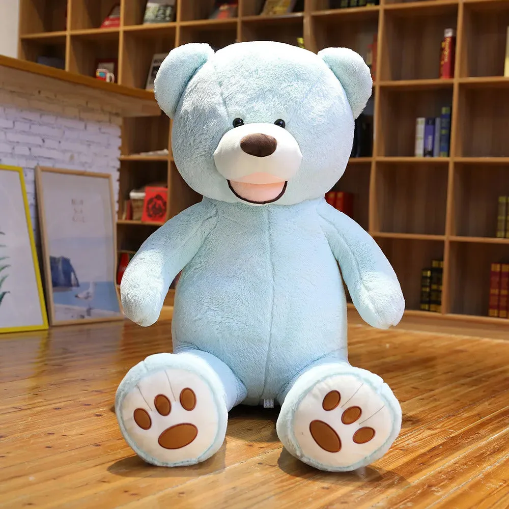 1pc 100cm The Giant Teddy Bear Plush Toy Stuffed Animal High Quality kids Toys Birthday Gift Valentine's Day Gifts for women