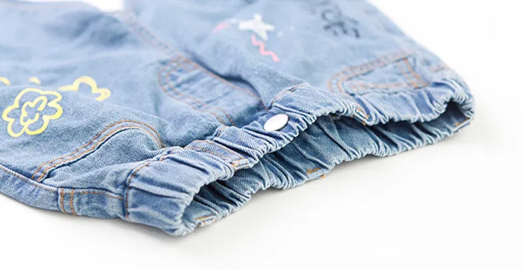 4-13 Years Children Girl Clothes Denim Clothing Trousers Kids Girls Jeans Pants