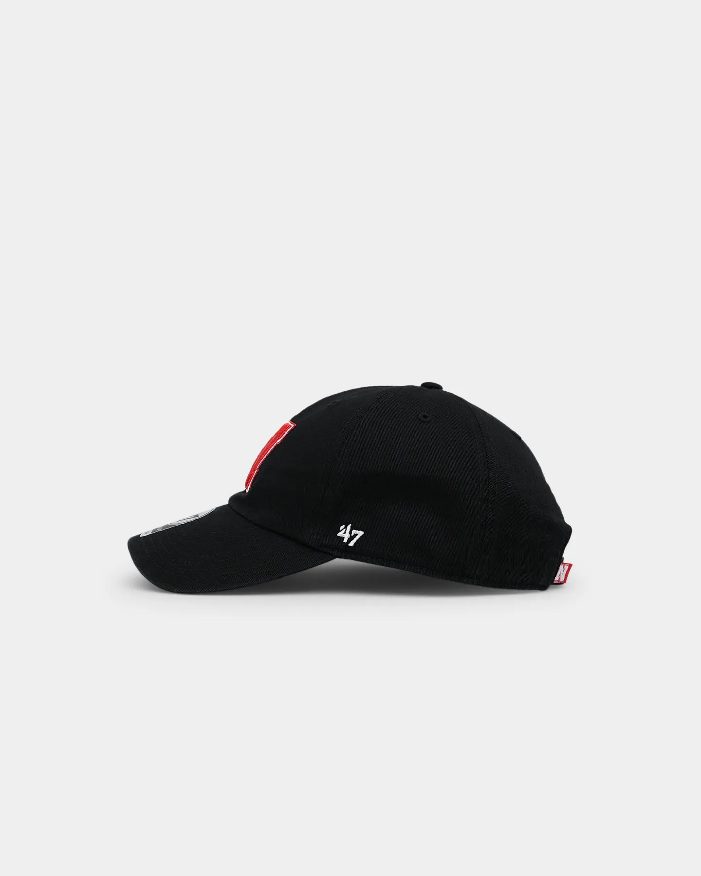 47 Brand Nebraska Cornhuskers '47 Clean Up Strapback Black