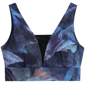 4F Womens Sports Bra - Blue