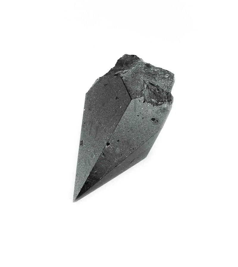 6-Sided Black Tourmaline Point With Unfinished Base