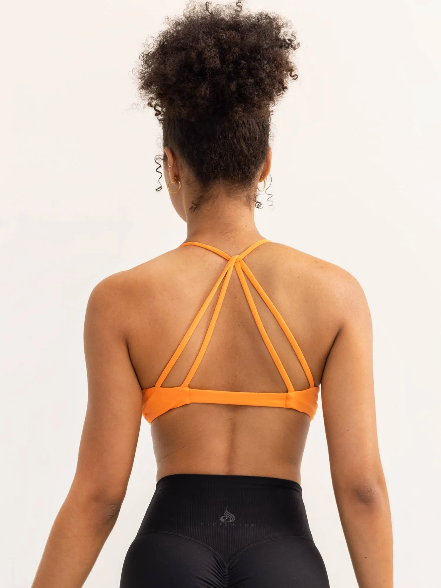 Activate Twist Sports Bra - Tangerine