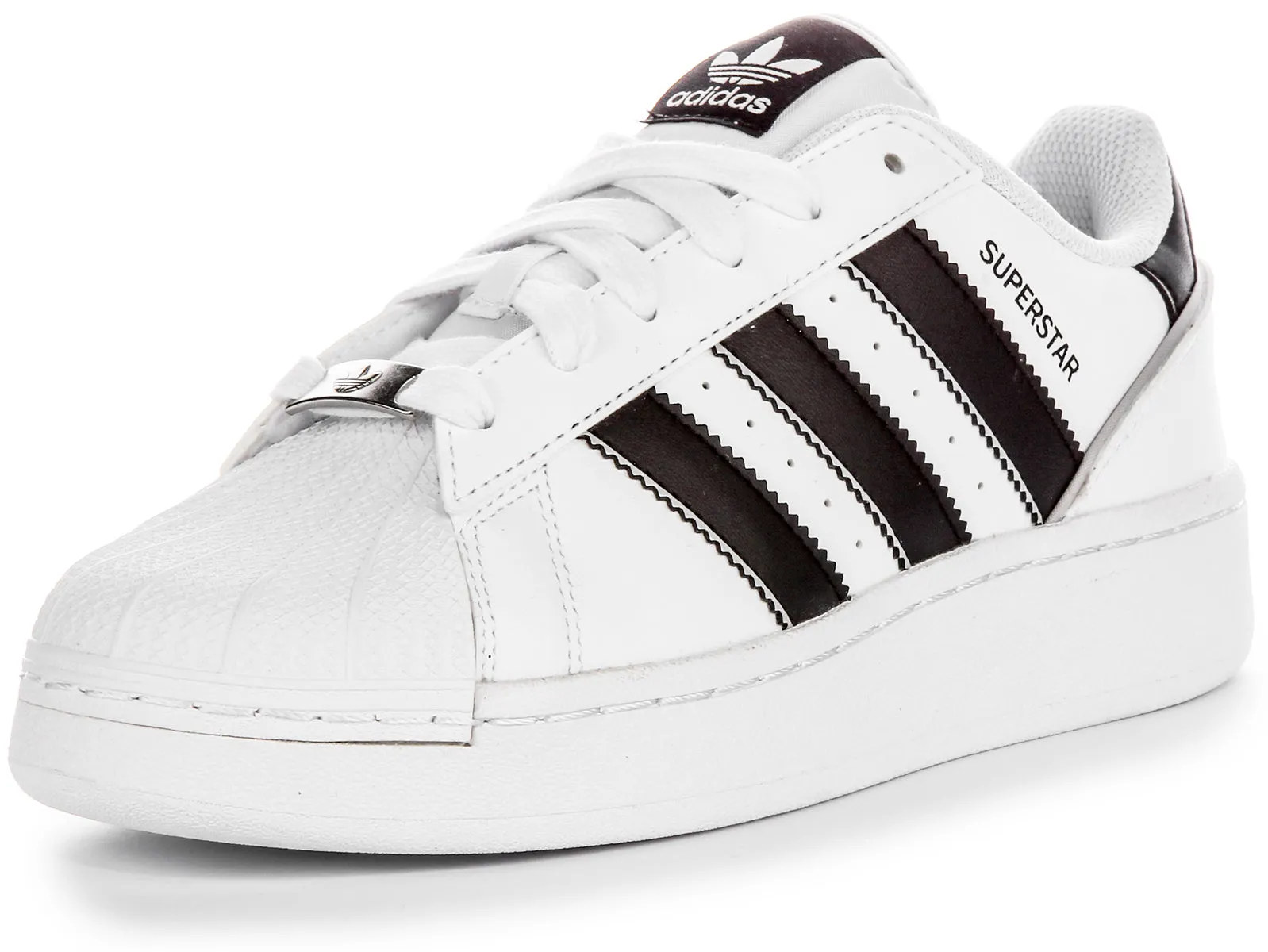 Adidas Superstar XLG In White Black For Youth