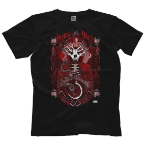 AEW - Malakai Black "House of Black Stained" T-Shirt