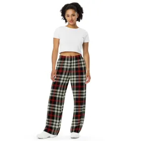 All-over print unisex wide-leg pants