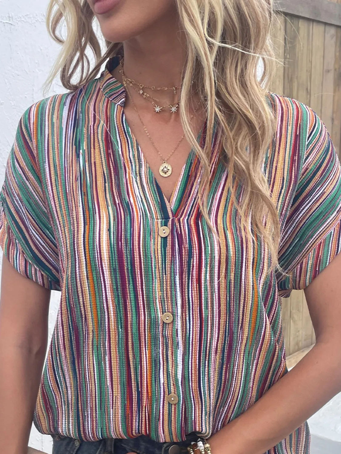 Annessa Striped Top