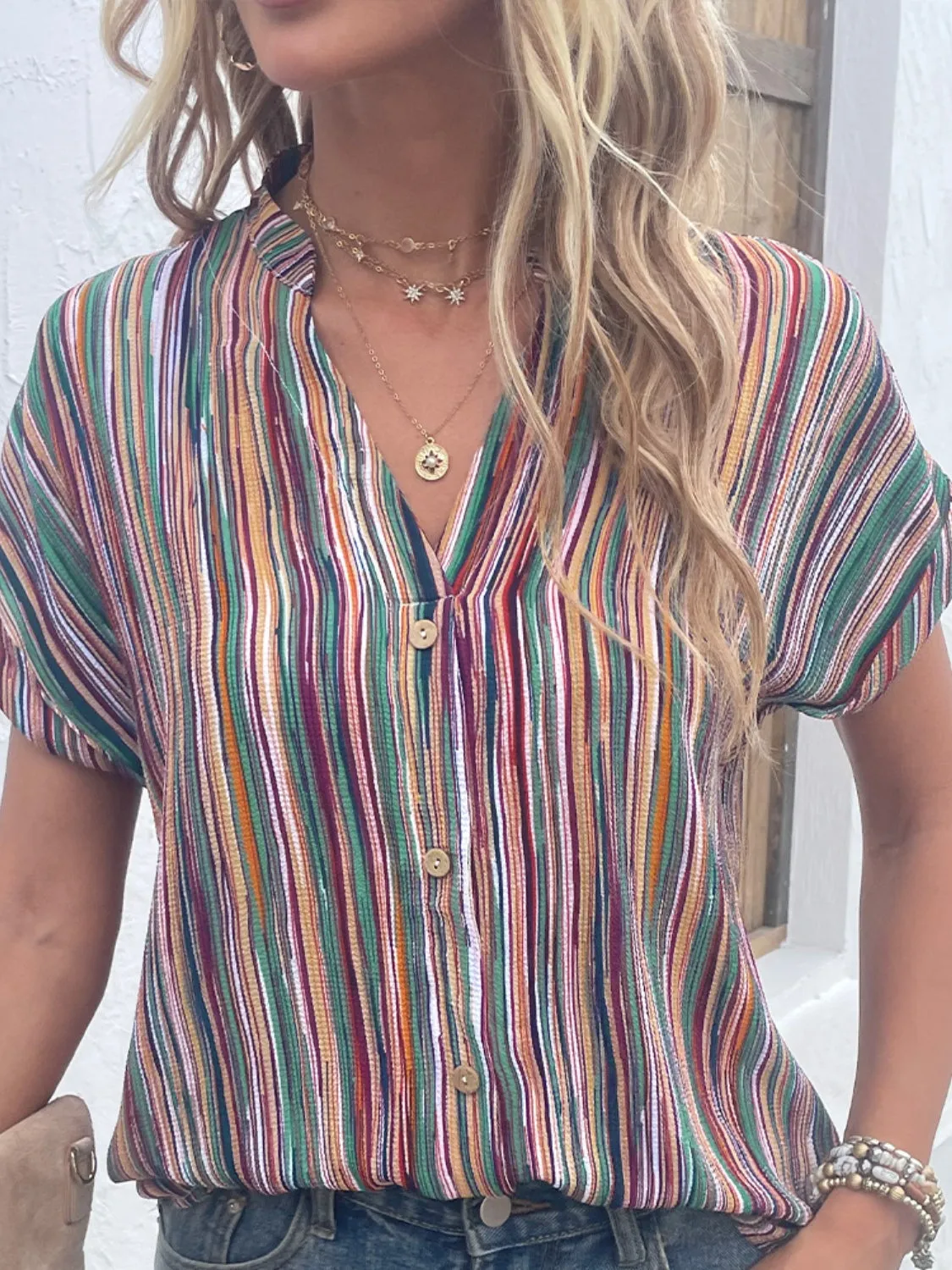 Annessa Striped Top