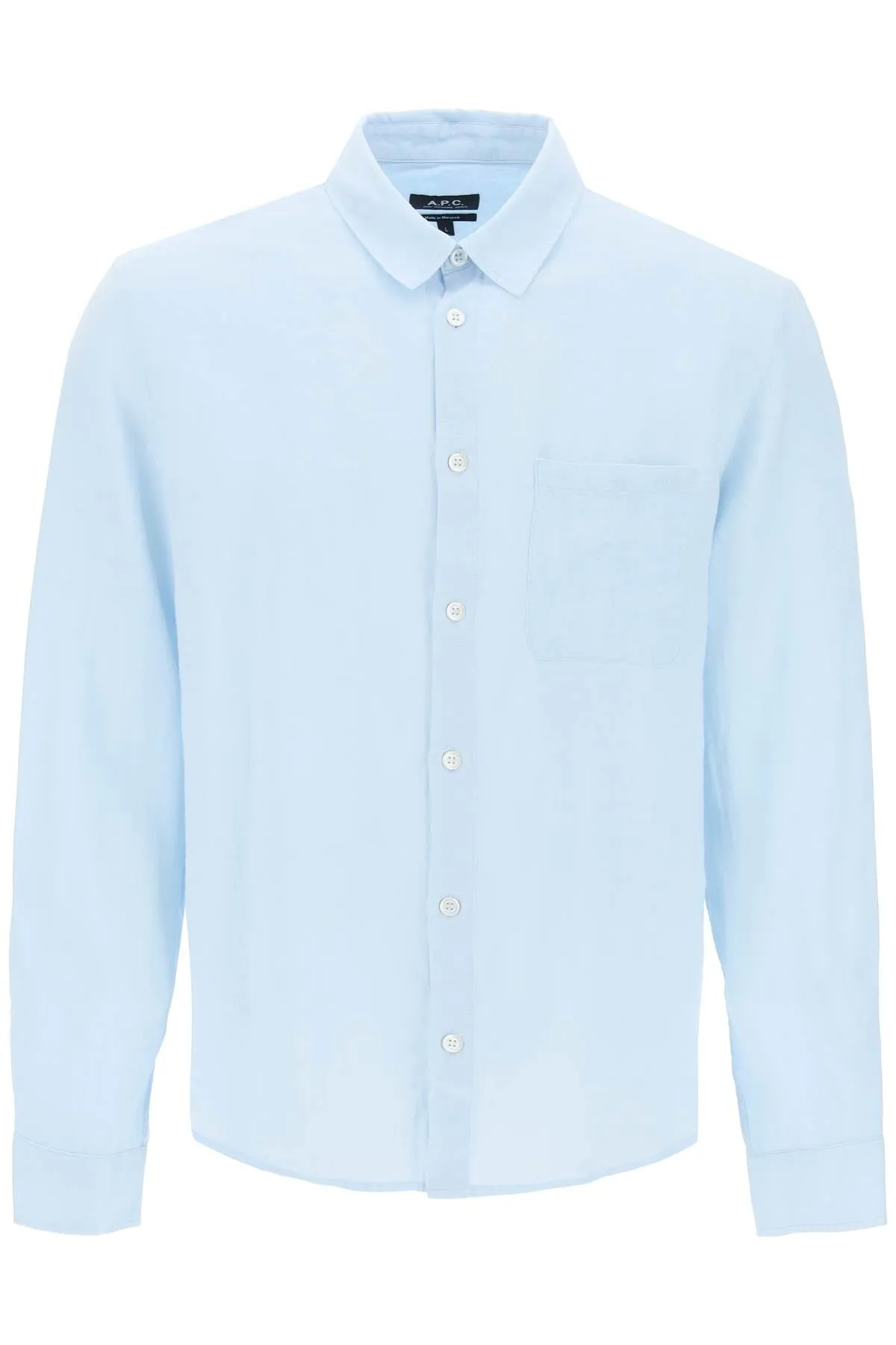 A.P.C. linen cassel shirt for