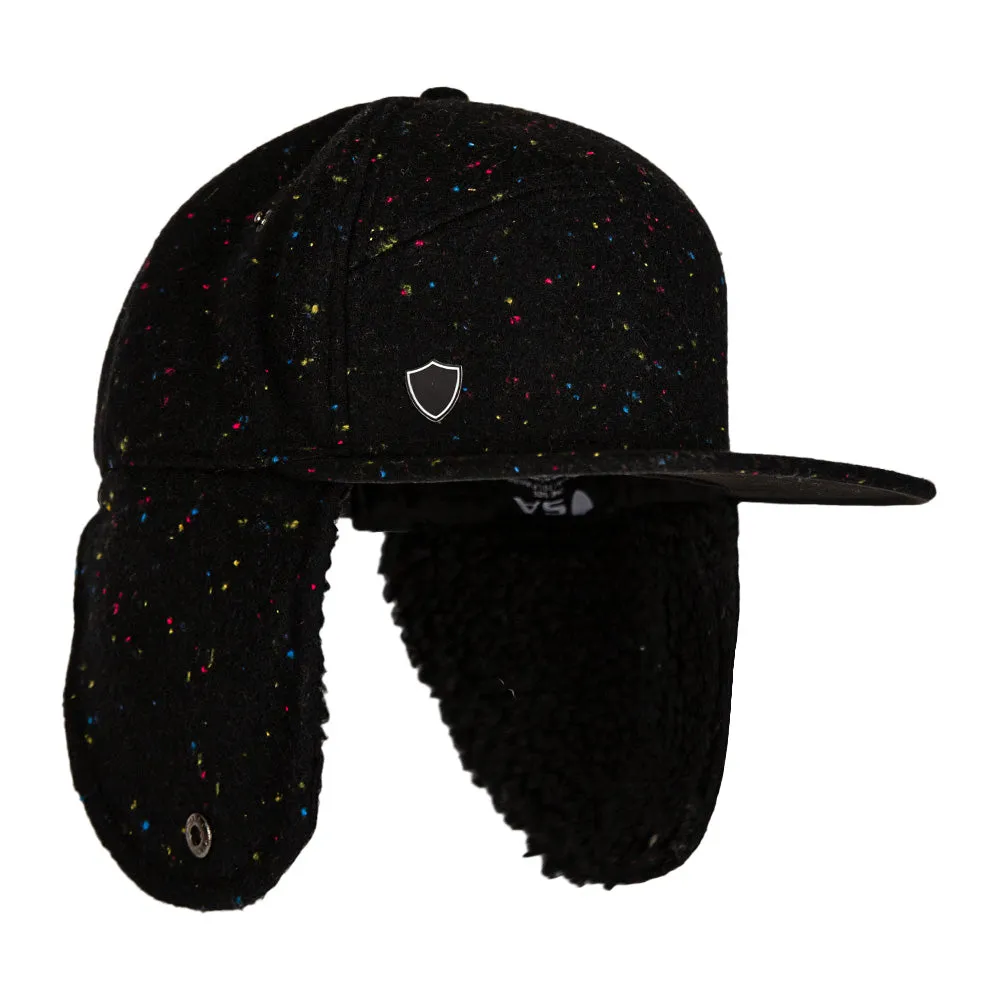 Billed Trapper Hat | Multi-Color Speckle