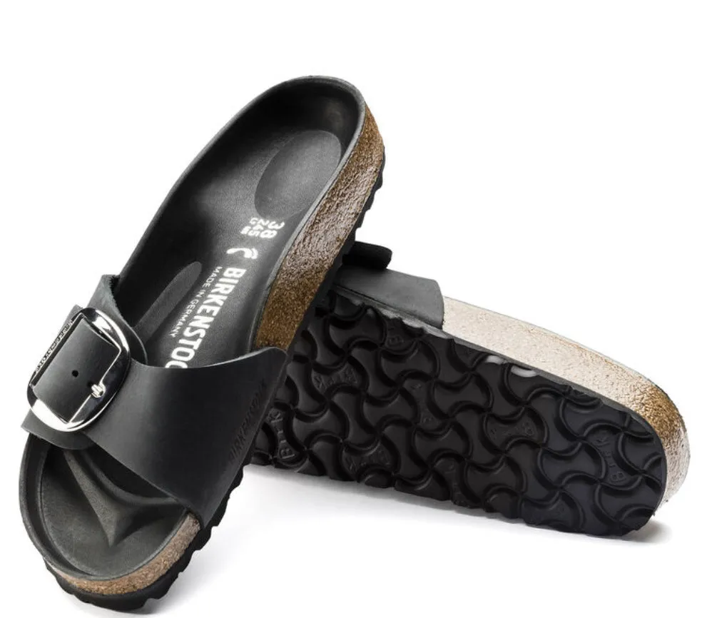 Birkenstock Madrid Big Buckle Black 1006523