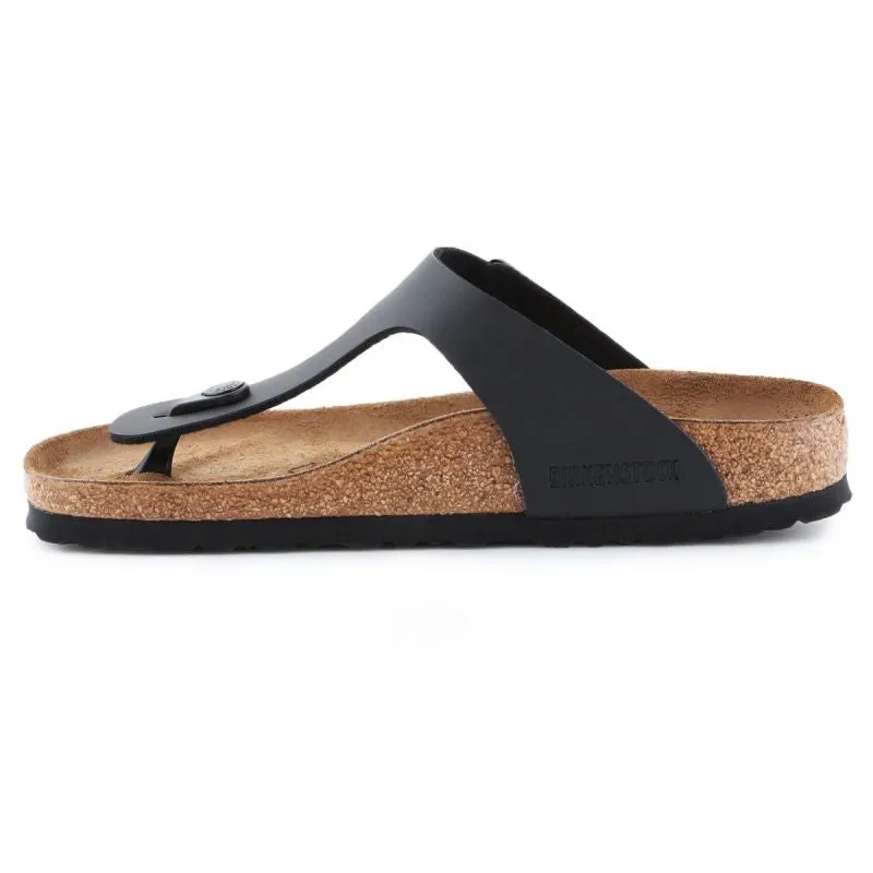 Birkenstock Womens Gizeh Flip-Flops - Black