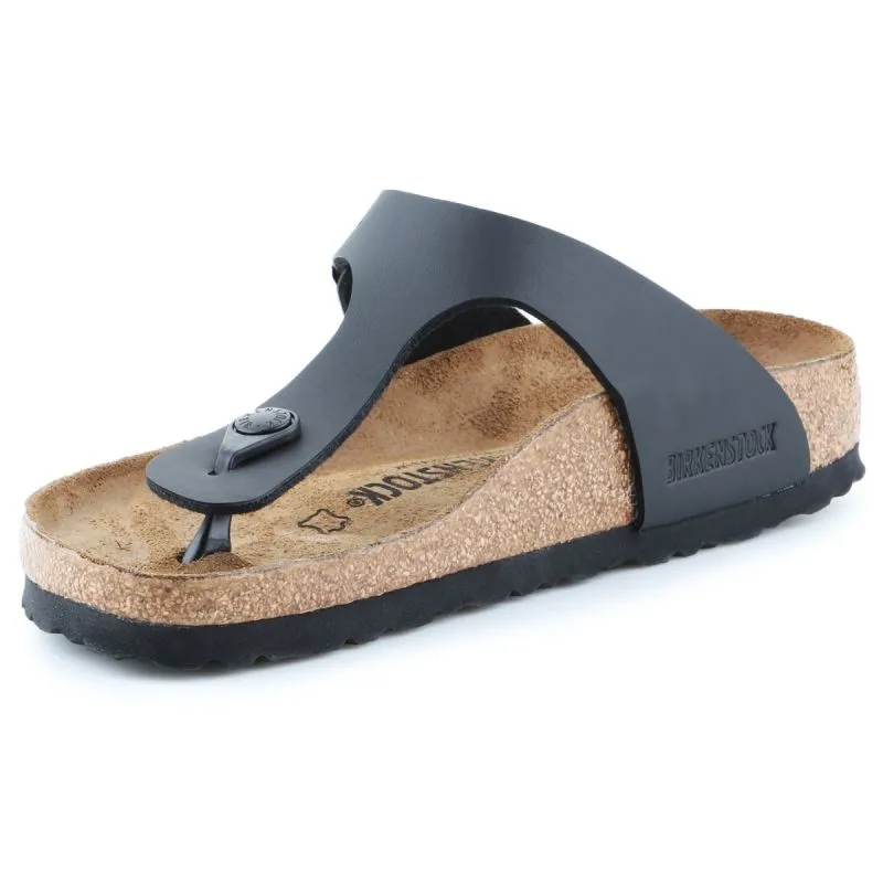 Birkenstock Womens Gizeh Flip-Flops - Black