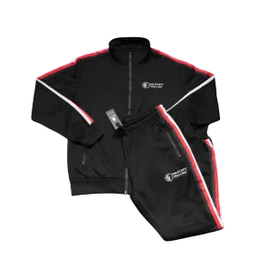 Black & Red First Class Full Zip Track Suit