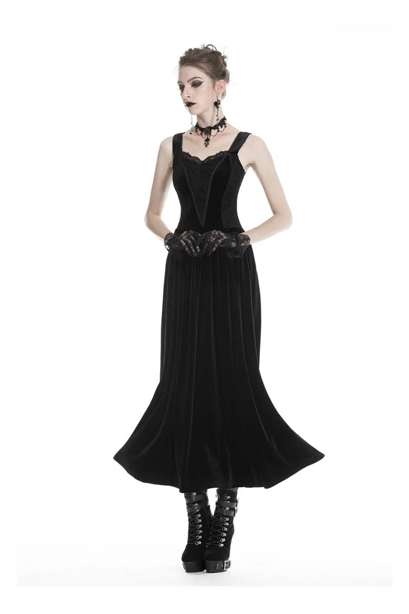 Black Bergamot Gothic Dress