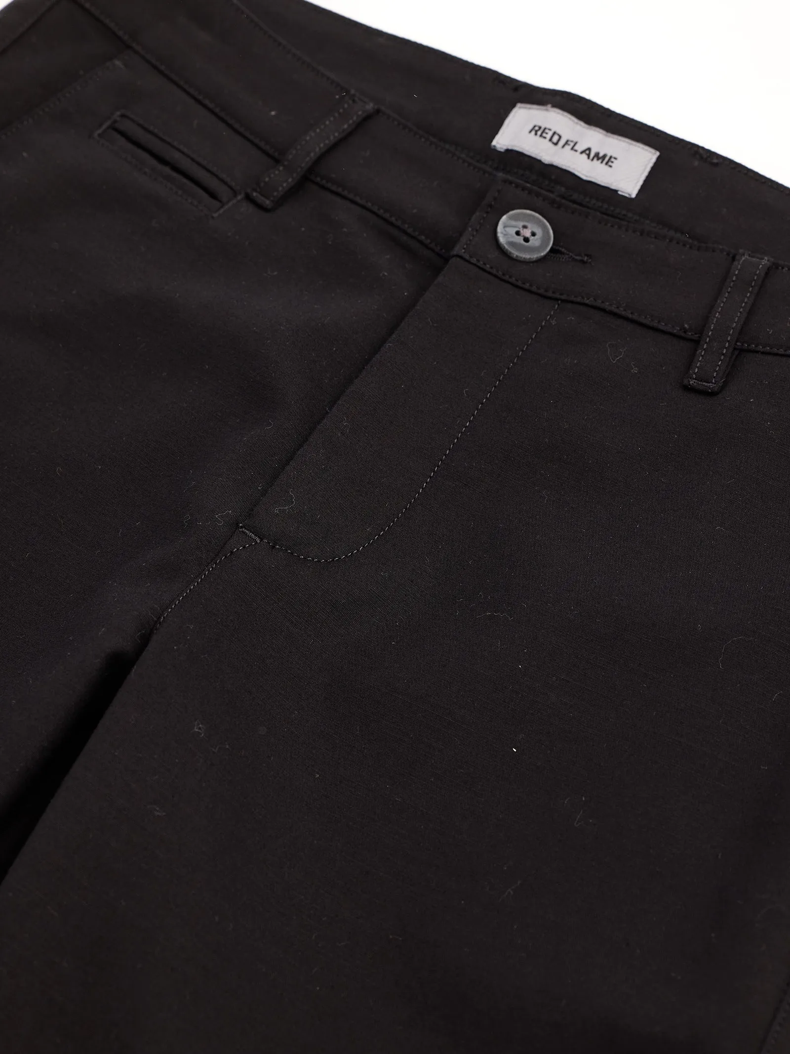 Black Stretch Slim Fit Trouser