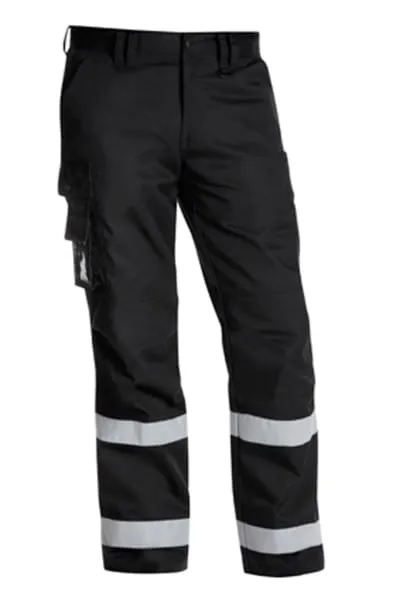 Blaklader High Visibility Water-Repellent Work Trousers with Multiple Pockets - 1451