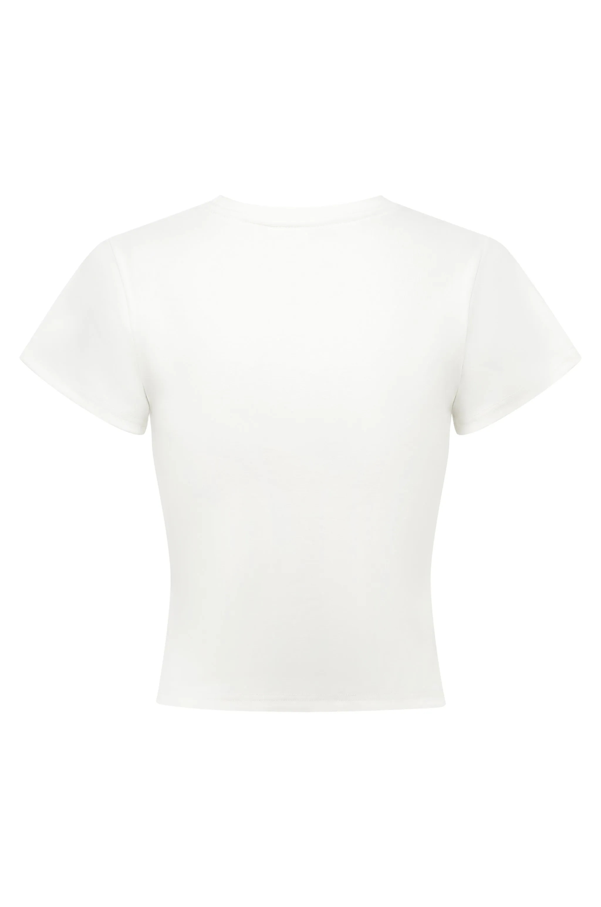 Bow's Tee | White