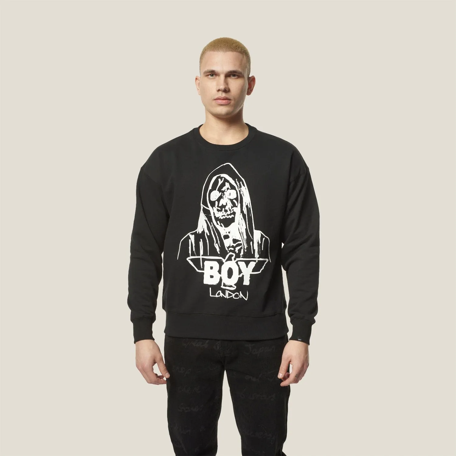 BOY REAPER SWEAT - BLACK