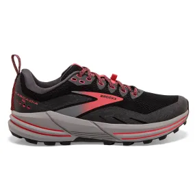 Brooks Cascadia 16 GTX Womens | Black/blackened Pearl/coral