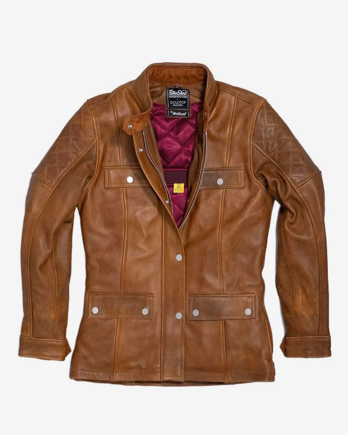 BSMC x Goldtop Women's McNicol Jacket - Whiskey