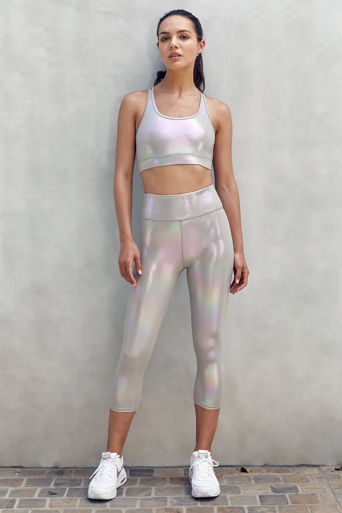 Camila Cropped Legging Moonstone