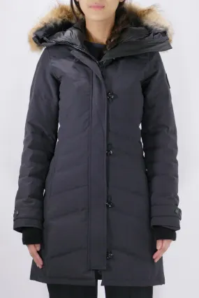 Canada Goose Womens Down *Parka Lorette Black Label - Navy