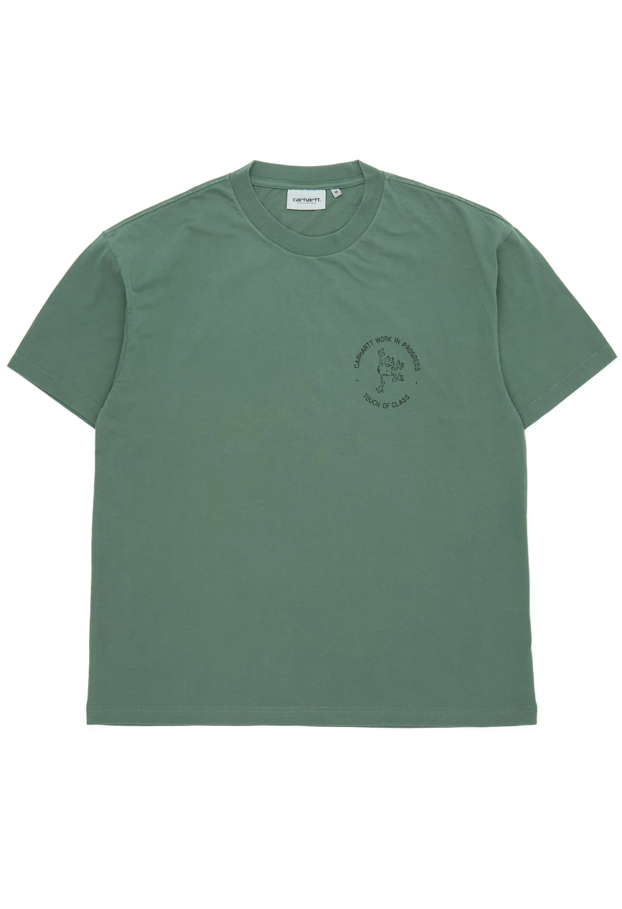 Carhartt WIP Stamp T-Shirt - Duck Green / Black