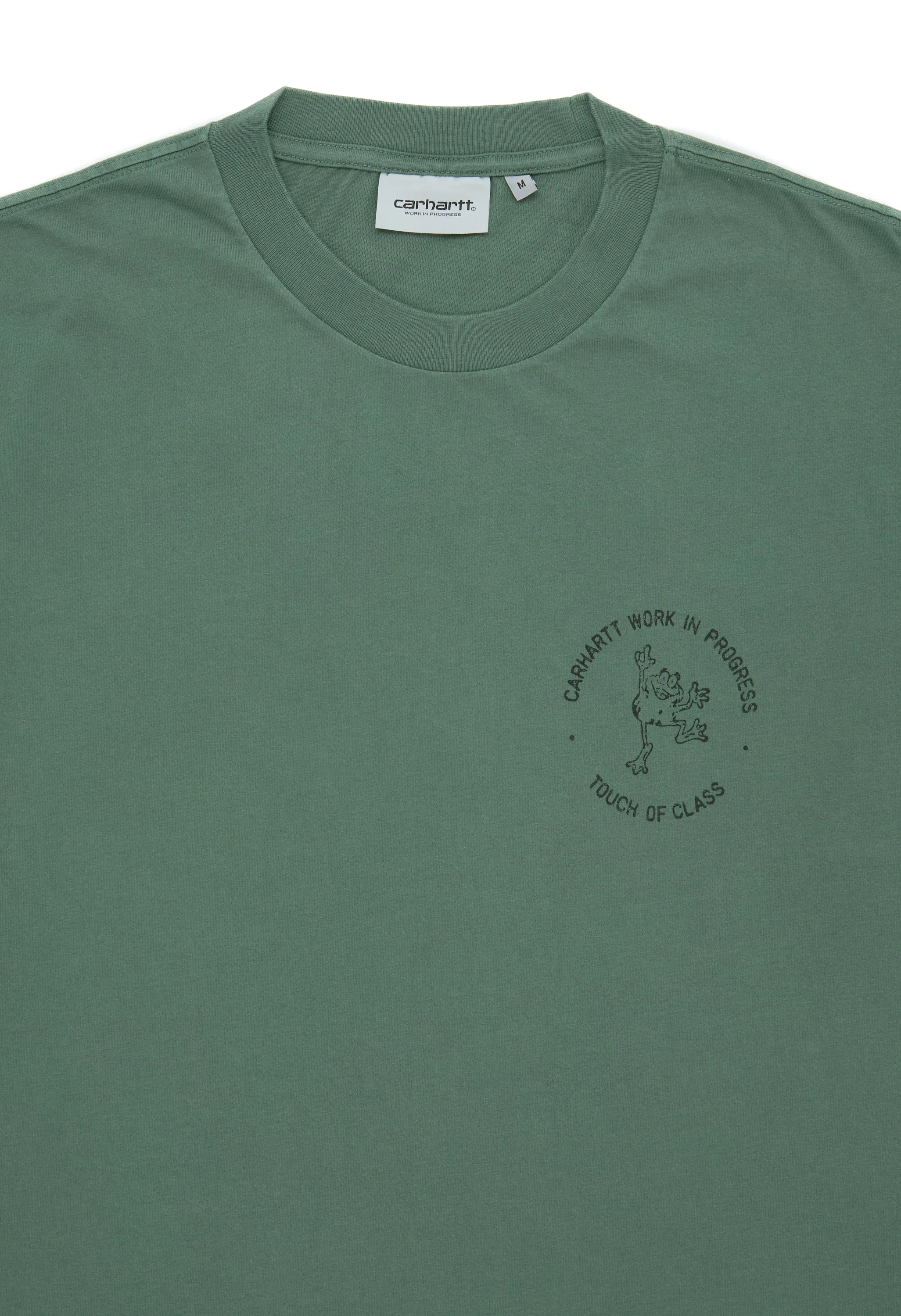 Carhartt WIP Stamp T-Shirt - Duck Green / Black