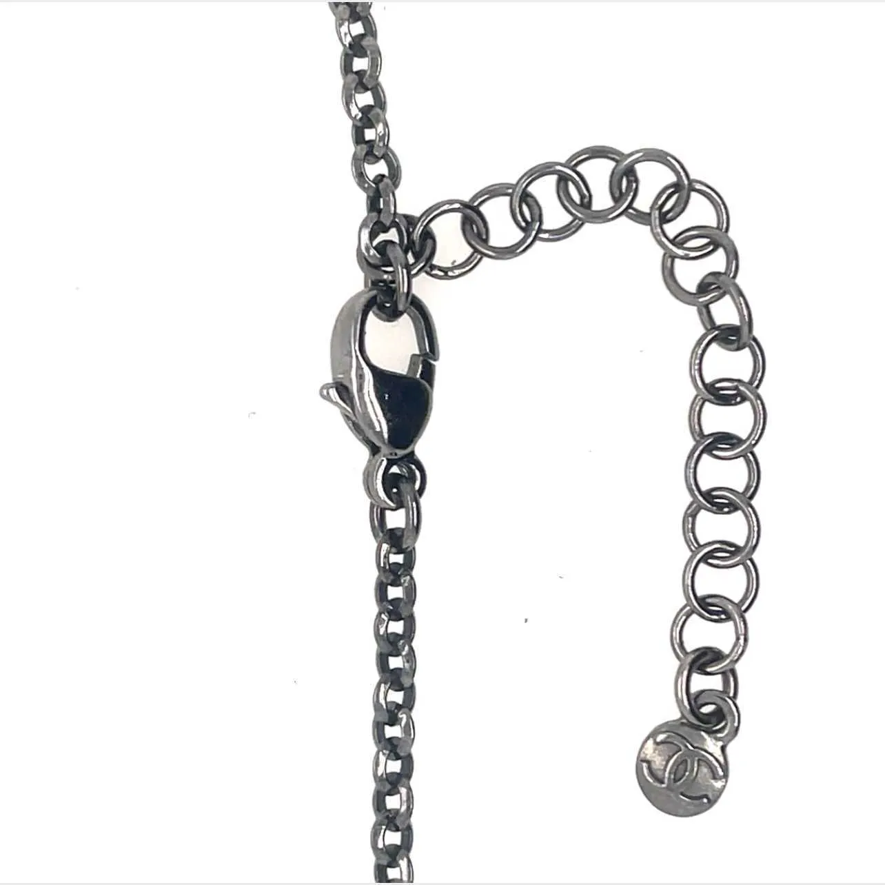 CHANEL - 08P Celestial CC Moon and Star Charm Necklace - Pristine!