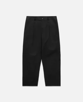 Chinese Button Pants (Black)