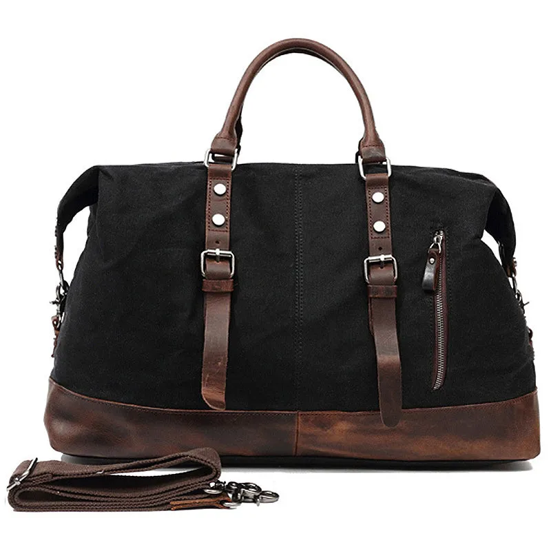 Christmas Gifts Waxed Canvas Travel Bag Waterproof Duffle Bag Shoulder Duffel Bags Luggage Bag