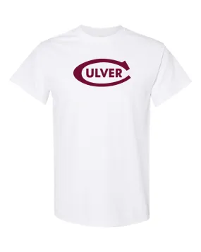 Classic Culver Logo Tee - White