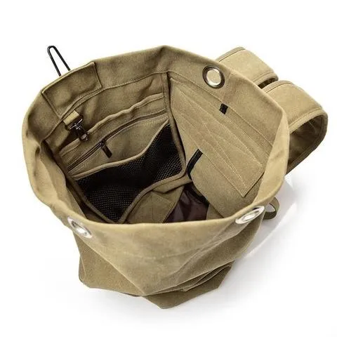 Classic Heavy Duty Canvas Duffel Bag