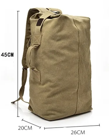 Classic Heavy Duty Canvas Duffel Bag