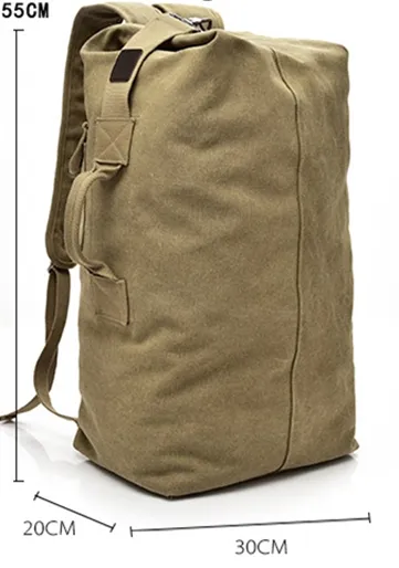 Classic Heavy Duty Canvas Duffel Bag