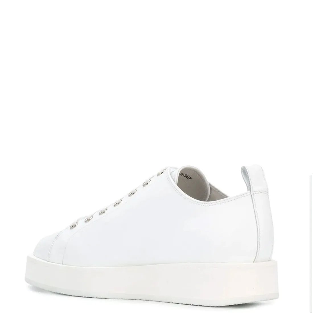 Clean Sole Lamb Trainer, White