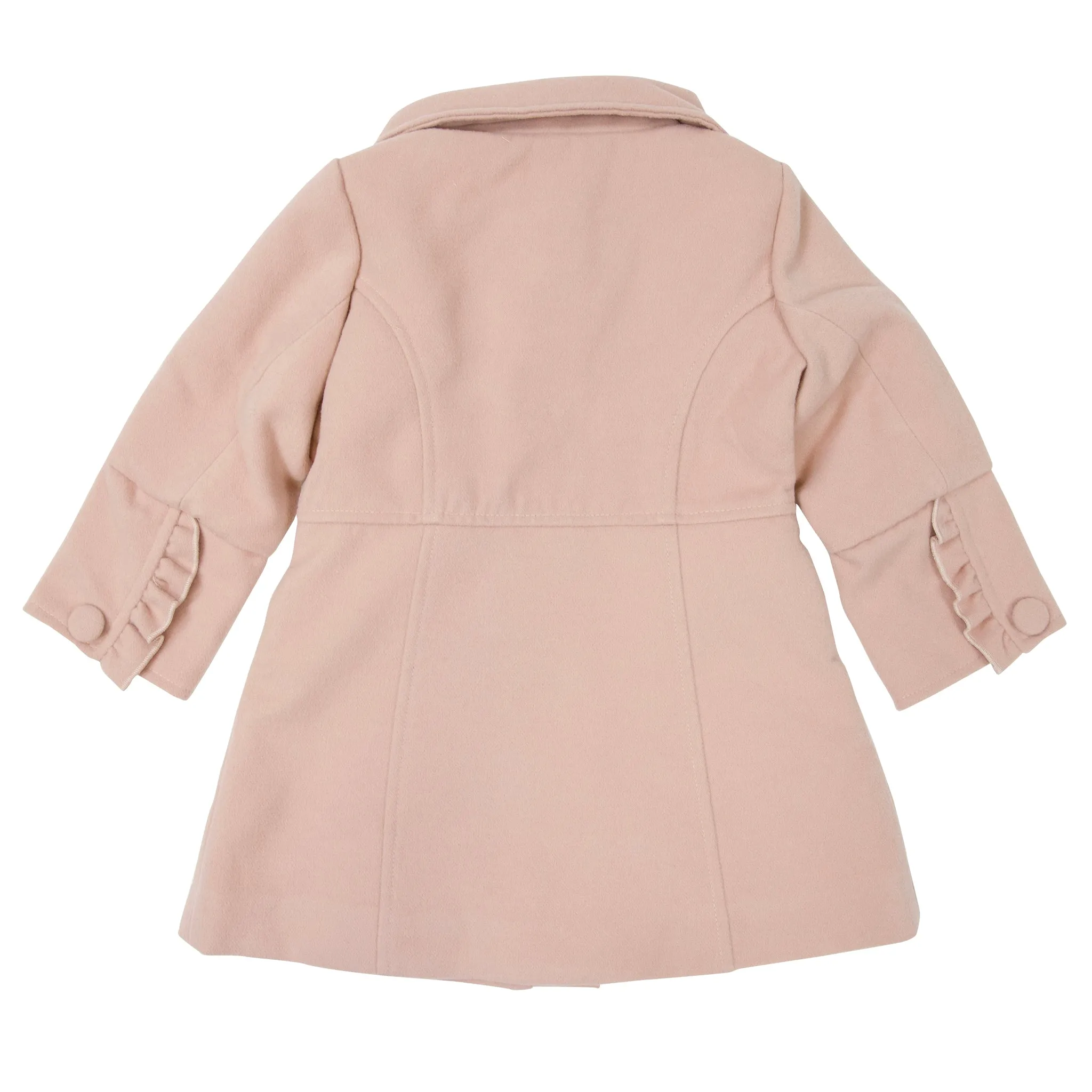 Collared Overcoat Dusty Pink