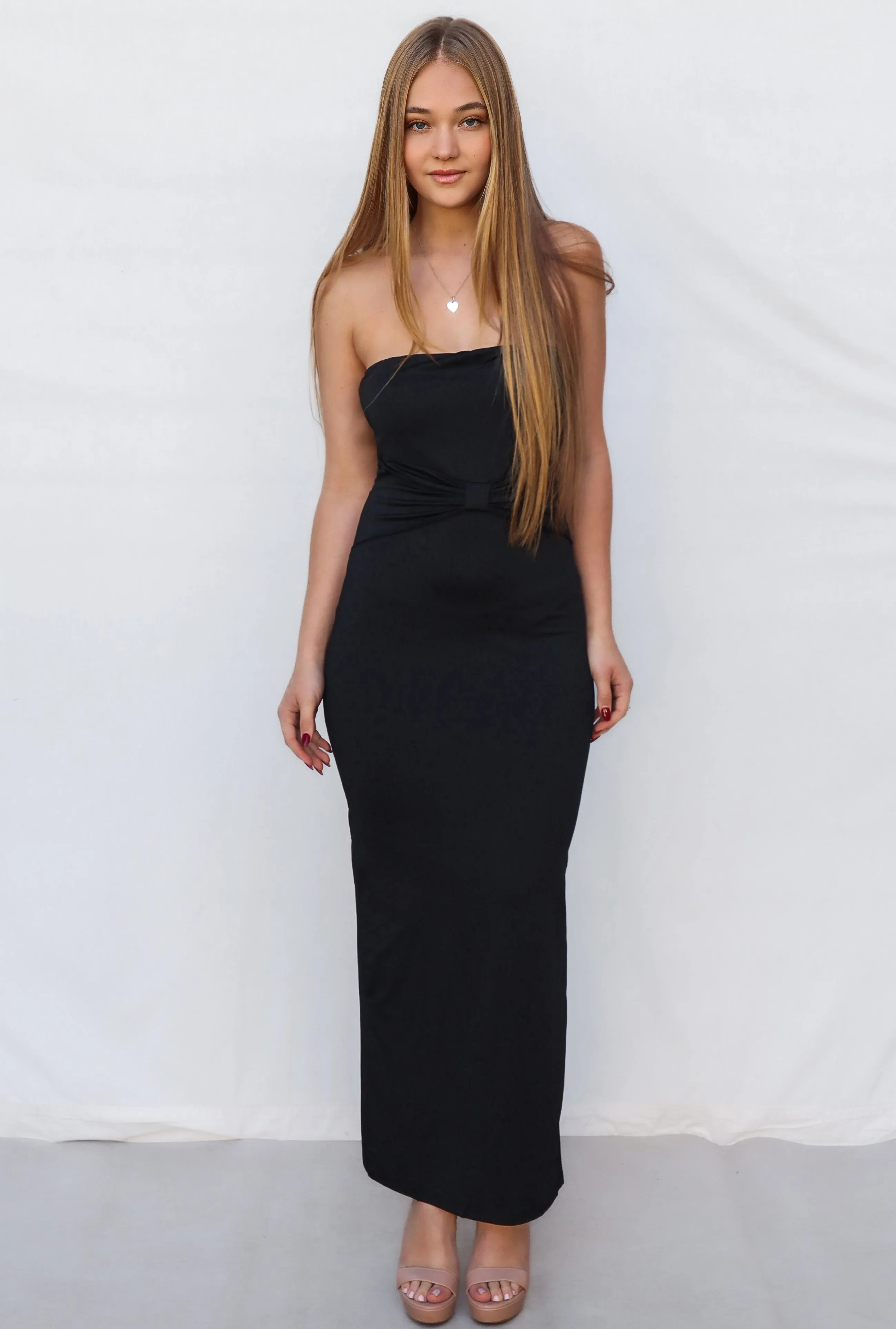 Coraline Maxi Dress - Black