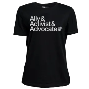 Court Culture Ally/Activist/Advocate Women's Tee