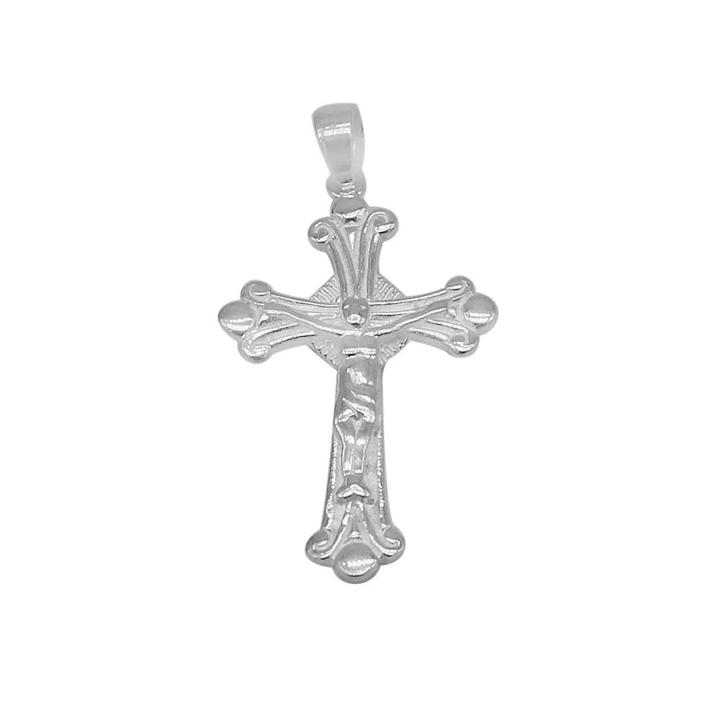 Cross with Jesus Christ Charm