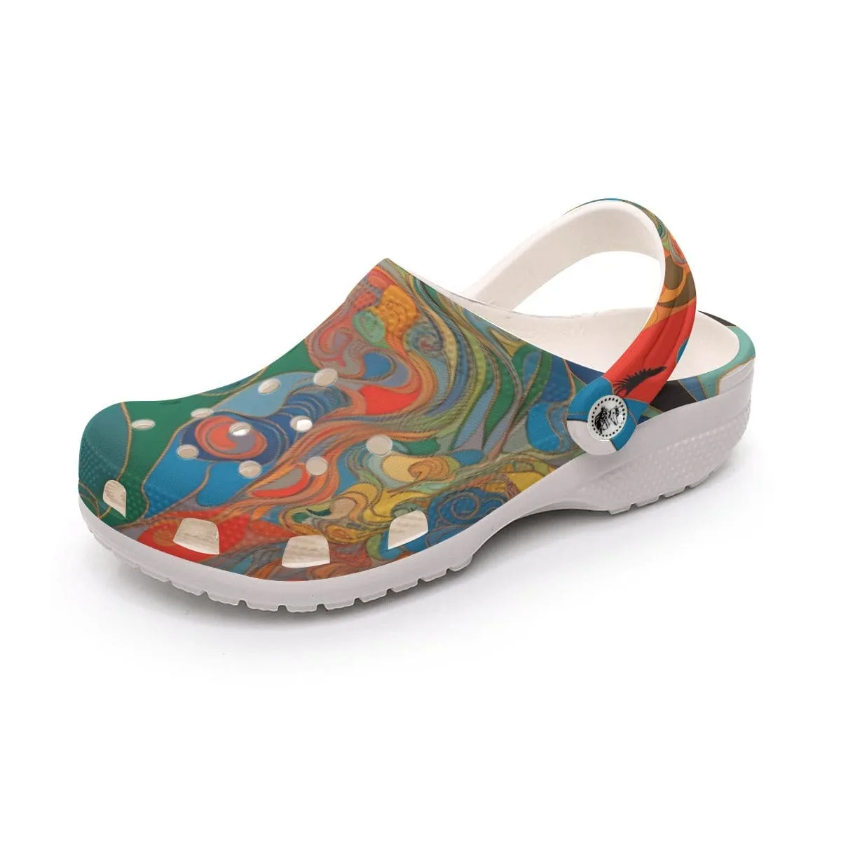 Dazzle Dash - Print Women's Classic Clogs