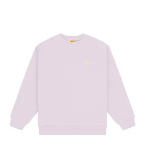 Dime Classic Small Logo Crewneck - Dusty Pink