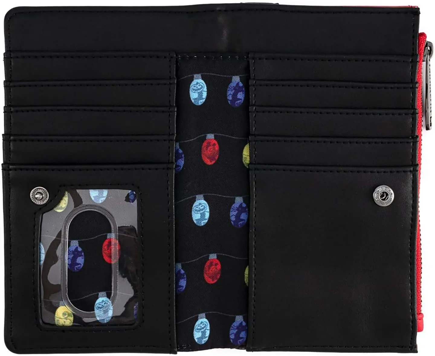 Disney Nightmare Before Christmas Santa Jack Cosplay Flap Wallet