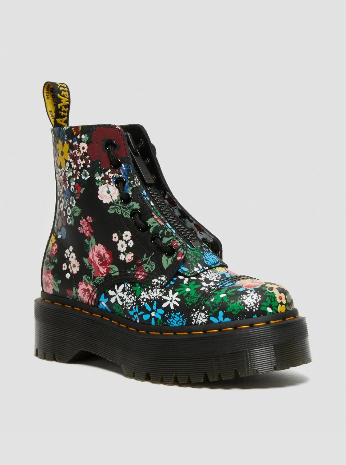 Dr.Martens Sinclair Plateau Black Floral 27128001