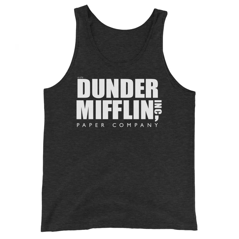 Dunder Mifflin Logo Men's Tank Top