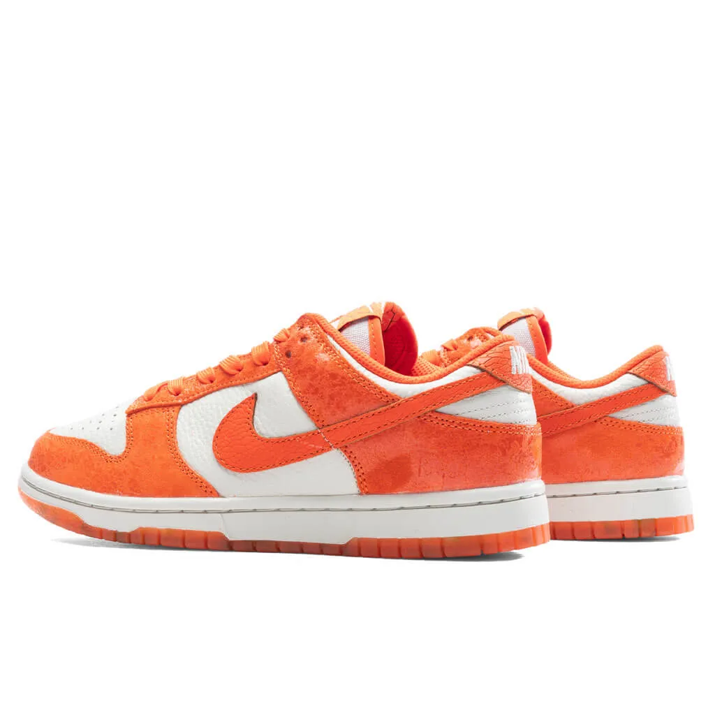 Dunk Low Women's - Light Bone/Safety Orange/Laser Orange