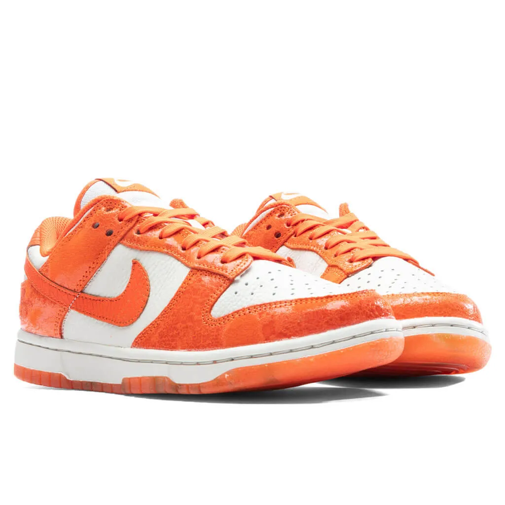 Dunk Low Women's - Light Bone/Safety Orange/Laser Orange