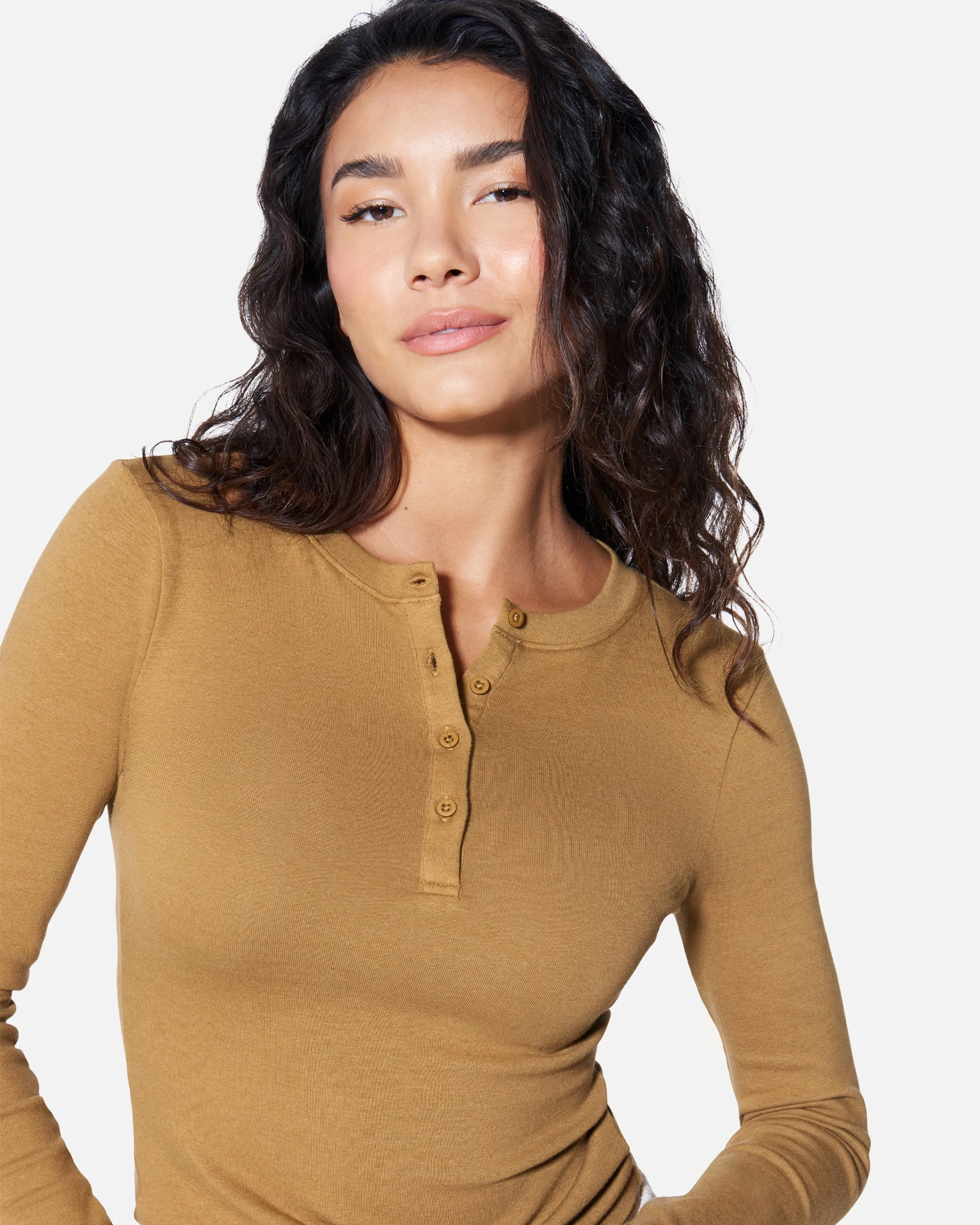 ESSENTIAL HEIDI HENLEY LONG SLEEVE TOP