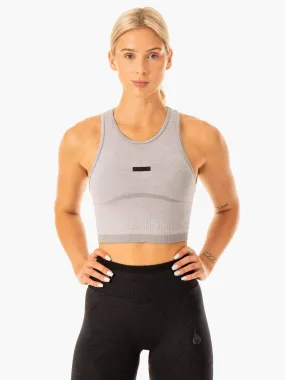 Excel Seamless Tank - Grey Marl